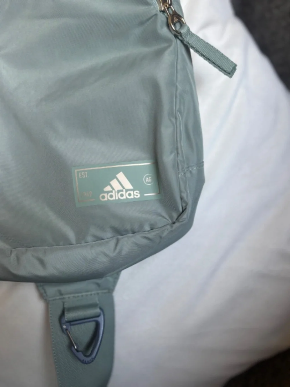 Adidas Blue-Green Crossbody Sling Bag
